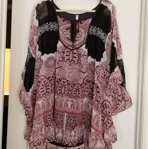 Free people dress with tie front